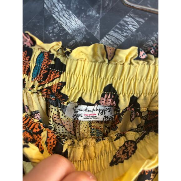 Free People Take It Easy Cotton Wide Leg Pants - Picture 5 of 7